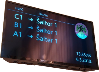 Picture of Queue System - ELAK Redomat